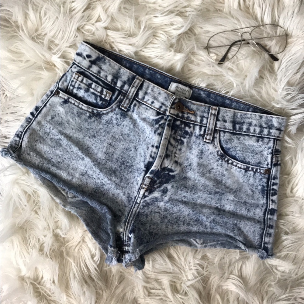 Acid Wash Shorts